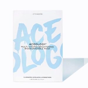 Aceology MULTI-VITAMIN BRIGHTENING BIODEGRADABLE MASK